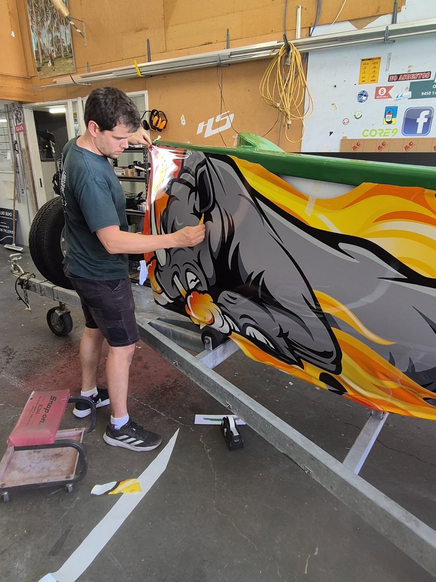 Boat wrap